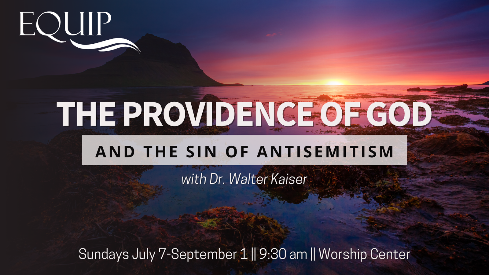 <br />
The Providence of God and the Sin of Antisemitism